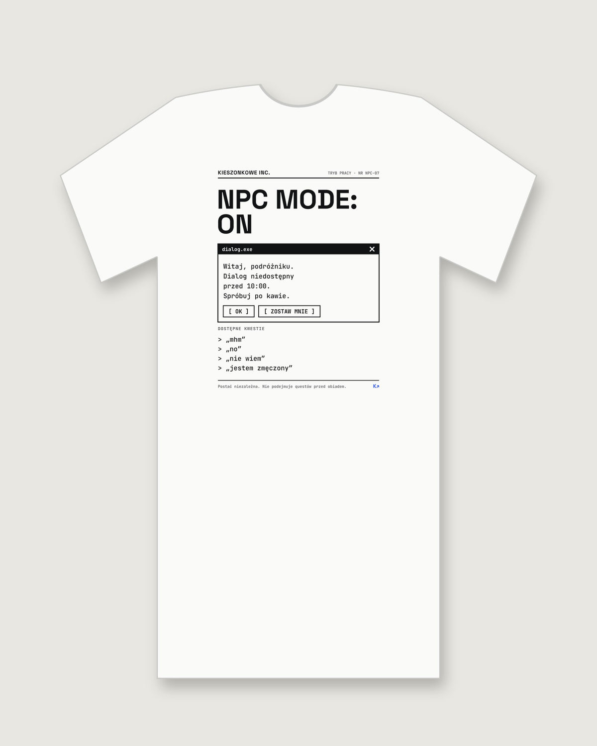Prezent dla 13–15 lat — Kieszonkowe Inc. [npc-mode]